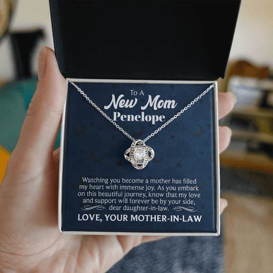 ShineOn-Fulfillment-Jewelry-14k-White-Gold-Finish-Love-Knot-Pendant-Necklace-in-Standard-Gift-Box-New-Mom-Gift-Necklace-for-daughter-from-mother-in-law.