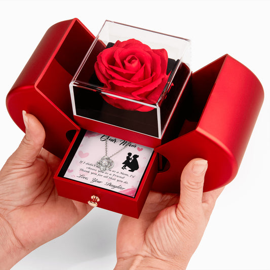 ShineOn-Fulfillment-Jewelry-14k-White-Gold-Finish-Forever-Love-Knot-Pendant-Necklace-in-Red-Heart-Rose-Gift-Box- Mothers-day-necklace-for-Mom-from Daughter.