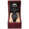 Black Chronograph Watch 10