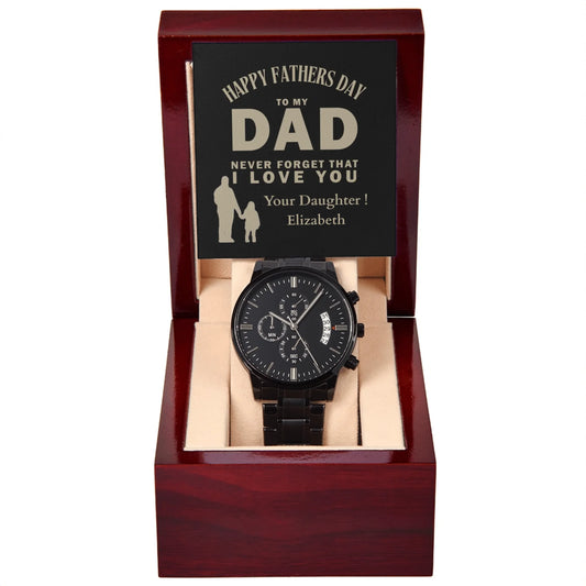 ShineOn-Fulfillment-Jewelry-Luxury-Box-with-LED-Black-Chronograph-Watch-Fathers-Day-gift-for-Dad-from-Daughter.
