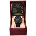 Black Chronograph Watch 10