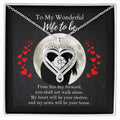 ShineOn-Fulfillment-Jewelry-14k-White-Gold-Finish-Love-you-always-engraved-heart-pendant-necklace-in-Standard-Gift-Box-Wedding-Gift-for-bride-from-groom-with-Personalized-gift-box-card.


