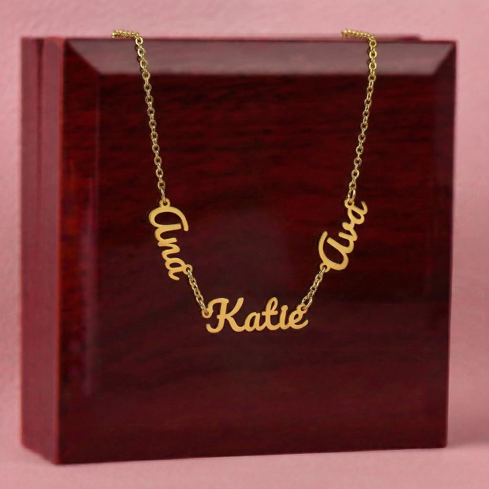 ShineOn-Fulfillment-Jewelry-18K-Yellow-Gold-Finish-personalized-3-name-necklace-in-Luxury-gift-box- with-Led-birthday-necklace-gift-for-Mom.             

