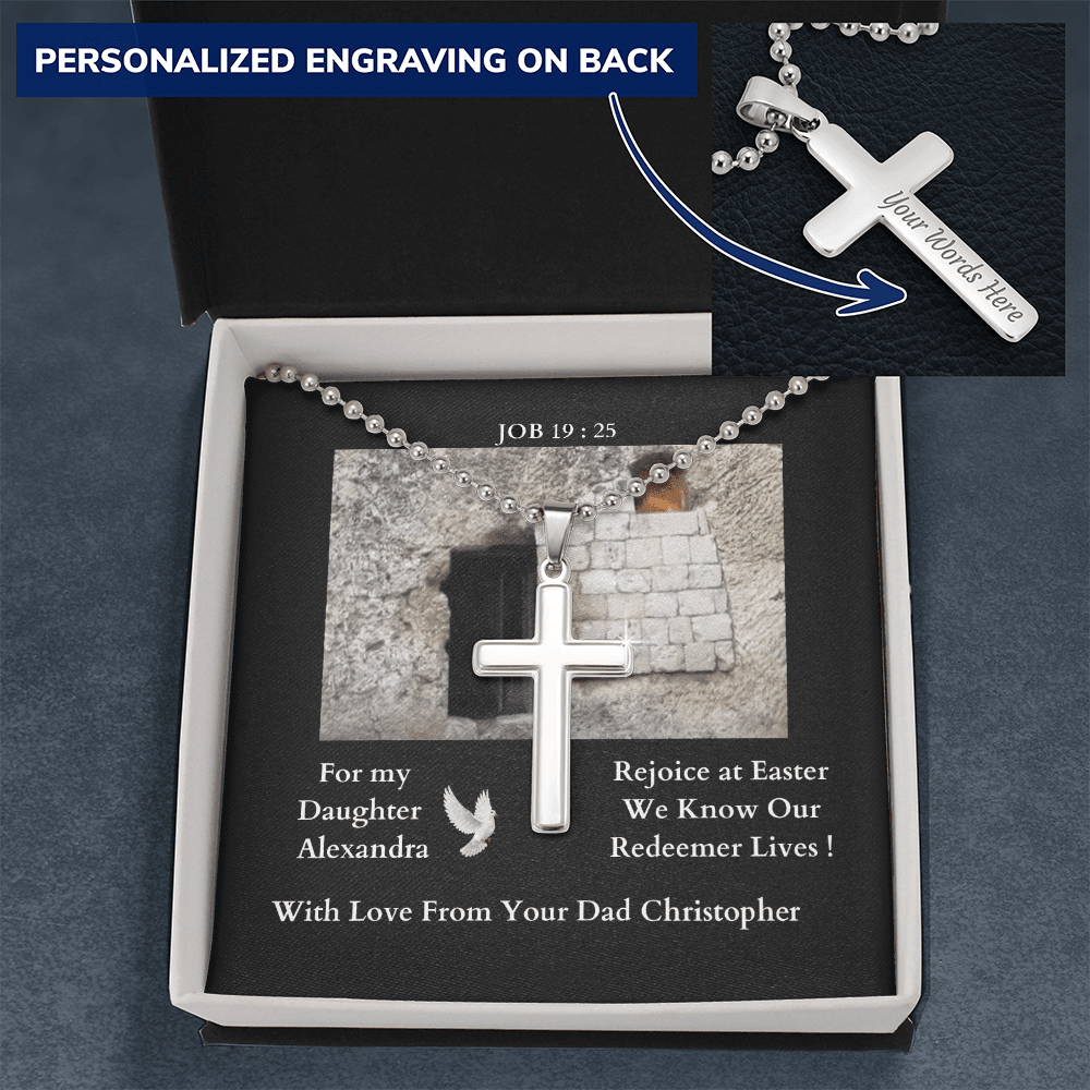ShineOn-Fulfillment-Jewelry-Polished-Stainless-Steel-Christian-Cross-Necklace-in-standard- gift-box-Christian-Cross-Necklace-for-Daughter-from-Dad.

