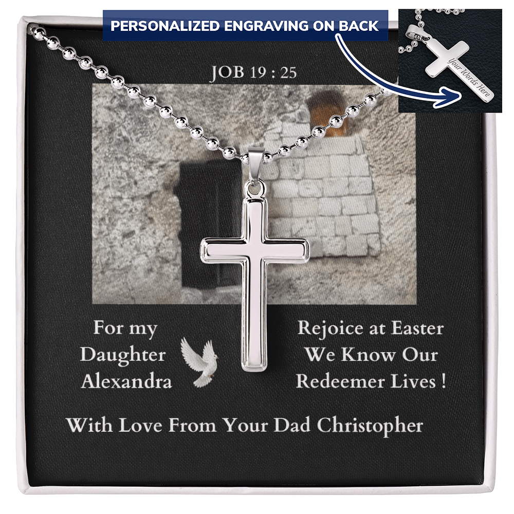 ShineOn-Fulfillment-Jewelry-Polished-Stainless-Steel-Christian-Cross-Necklace-in-standard- gift-box-Christian-Cross-Necklace-for-Daughter-from-Dad.

