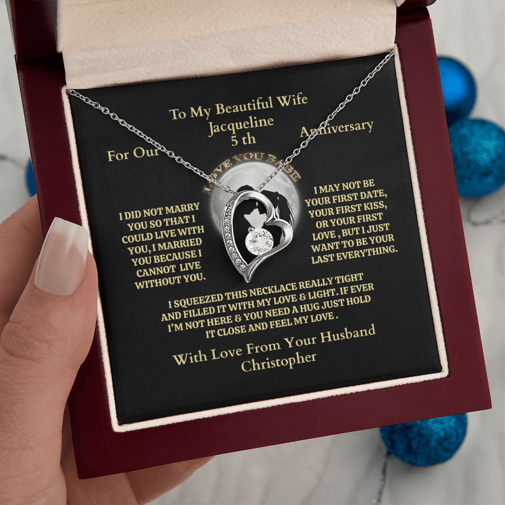 ShineOn-Fulfillment-Jewelry-14k-White-Gold-Finish-Forever-Love-Heart-Pendant-Necklace-in-Luxury-Gift-Box-Anniversary-necklace-Gift-For-Wife.
