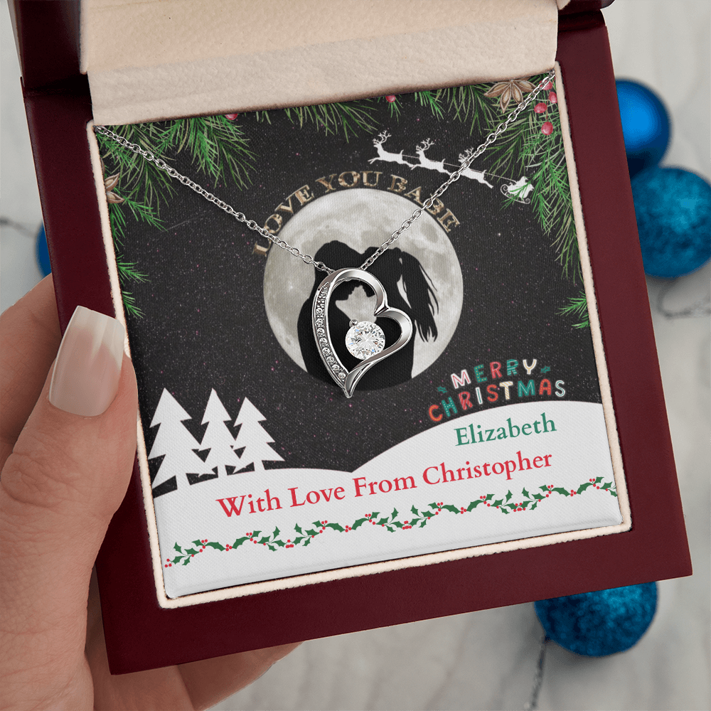 Christmas Necklace Gift for girl