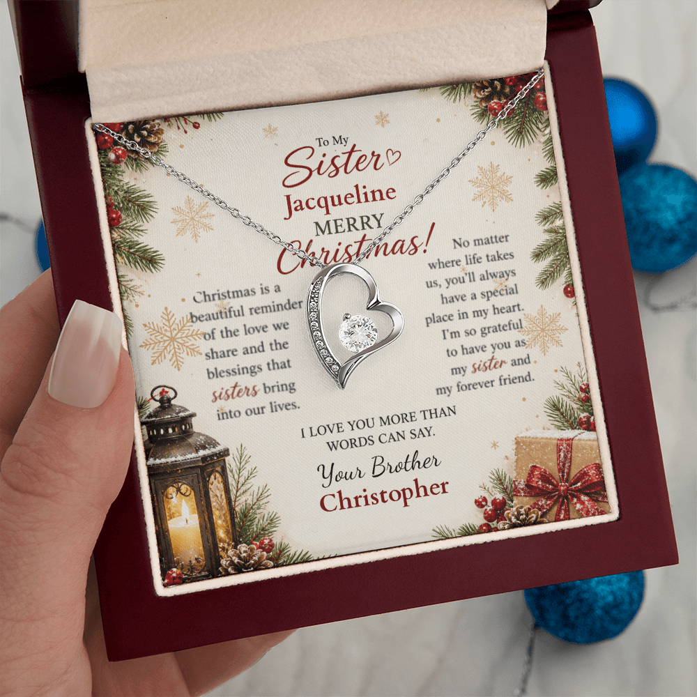 ShineOn-Fulfillment-Jewelry-14k-White-Gold-Finish-Heart-Pendant-necklace-in-Luxury-Gift-Box-Christmas-necklace-Gift-for-Sister-with-Personalized-gift-box-card. 
