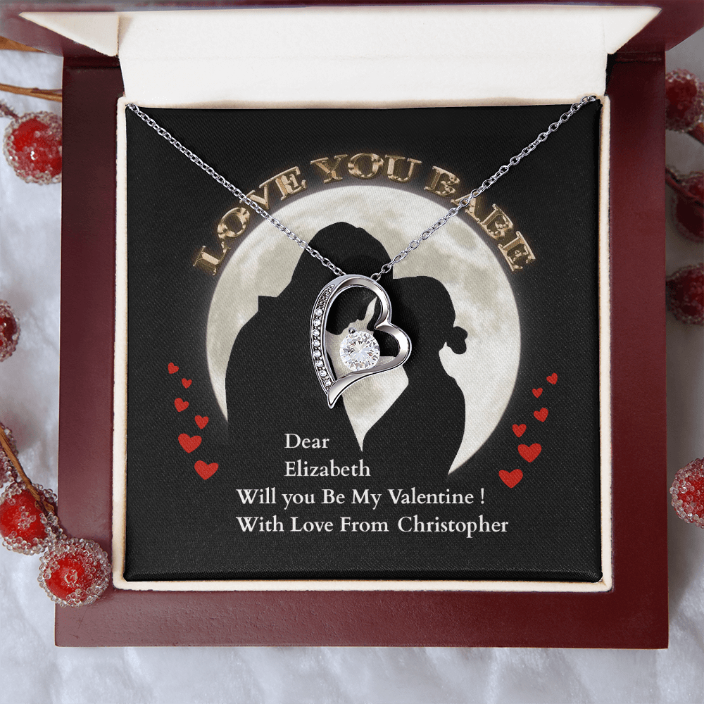 ShineOn-Fulfillment-Jewelry-14k-White-Gold-Finish-Forever-Love-Heart-Pendant-Necklace-in-Luxury-Gift-Box- Romantic-Valentines-Necklace-for-Girlfriend.