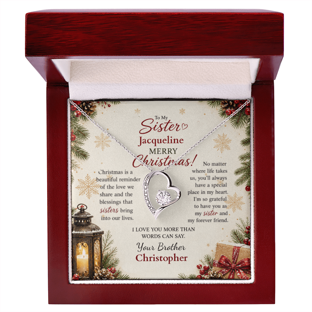 ShineOn-Fulfillment-Jewelry-14k-White-Gold-Finish-Heart-Pendant-necklace-in-Luxury-Gift-Box-Christmas-necklace-Gift-for-Sister-with-Personalized-gift-box-card. 
