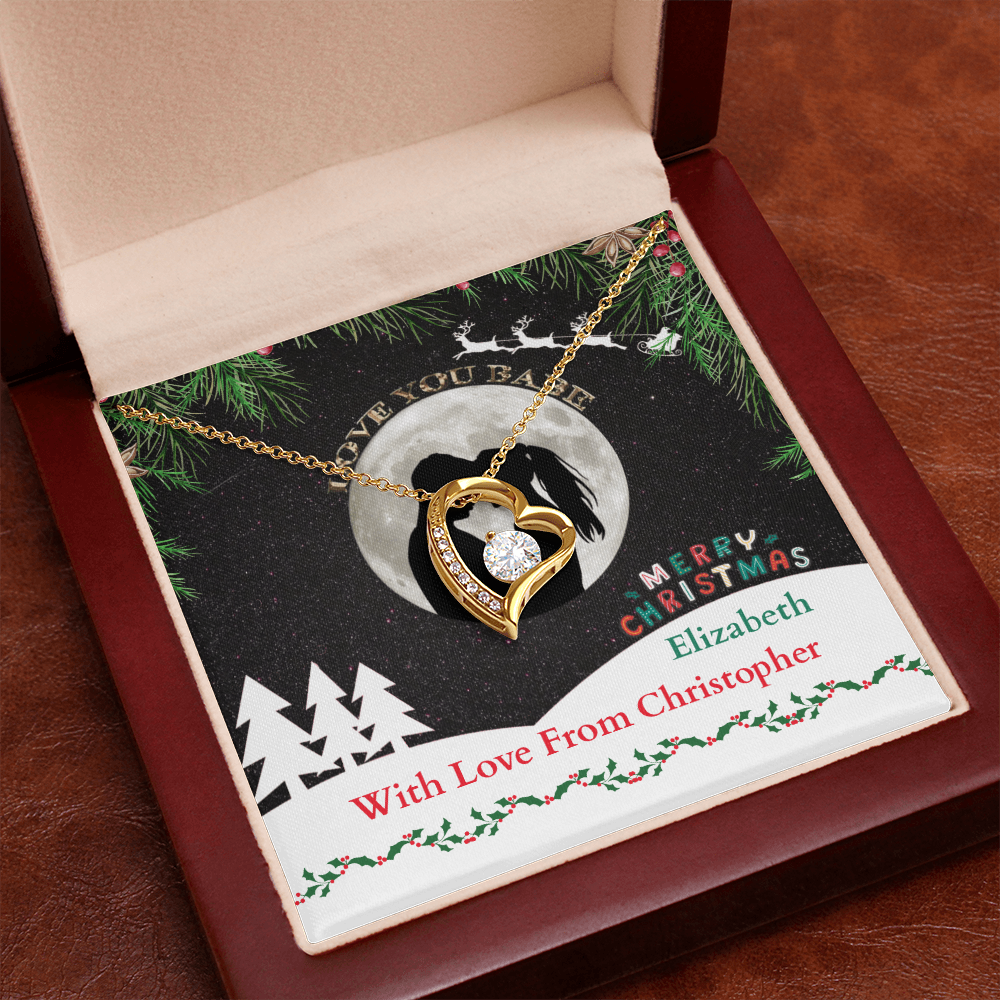 Christmas Necklace Gift for girl