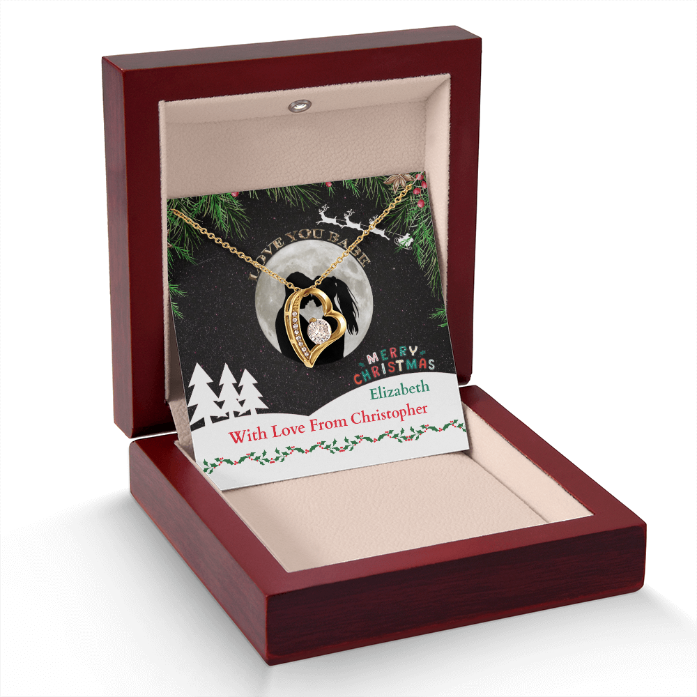 Christmas Necklace Gift for girl