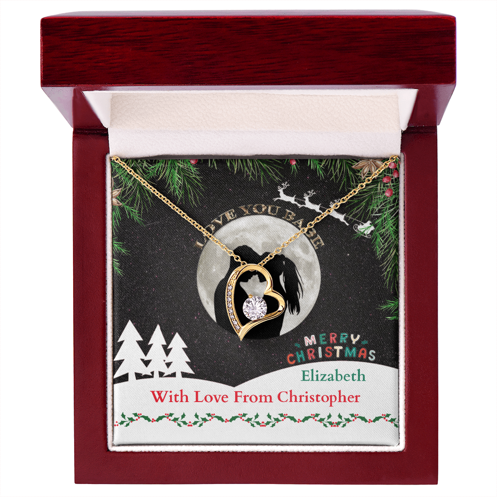 Christmas Necklace Gift for girl