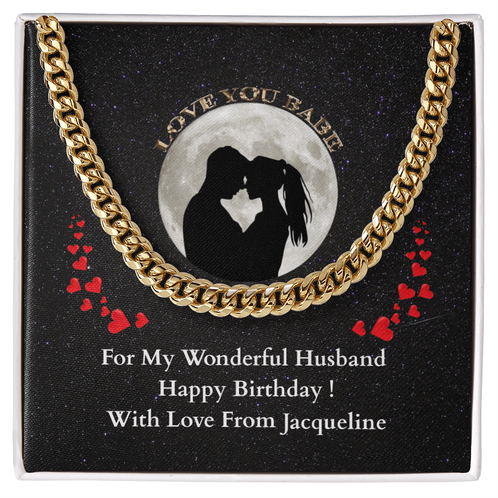 ShineOn-Fulfillment-Jewelry-14K-Yellow-Gold-Finish-Cuban-link-necklace-in-Standard-Gift-box-Mens-Chain-Necklace-gift-with-personalized-Birthday-gift-box-card.
