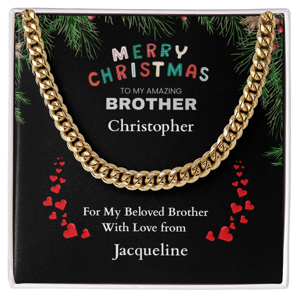 ShineOn-Fulfillment-Jewelry-Cuban-Link-Chain-Jewelry-necklace-in-14K-Yellow-Gold-Finish-in-Standard-Gift-Box-Mens-Chain-Necklace-Christmas-Gift-for-Brother-from sister.