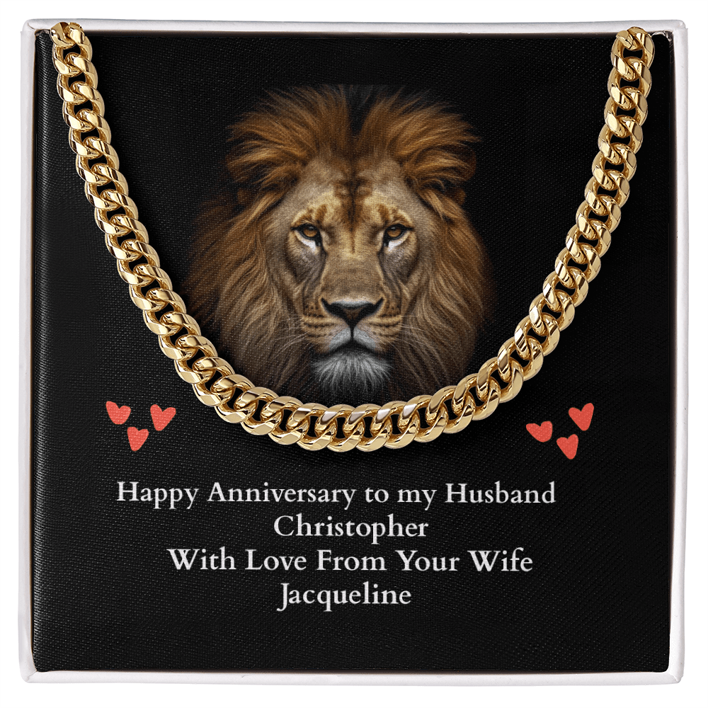 ShineOn-Fulfillment-Jewelry-in-Standard-Box-Cuban-Link-Chain-Jewelry-necklace-in-18K-Yellow-Gold-Finish-Anniversary-Gift-for-Husband-from wife