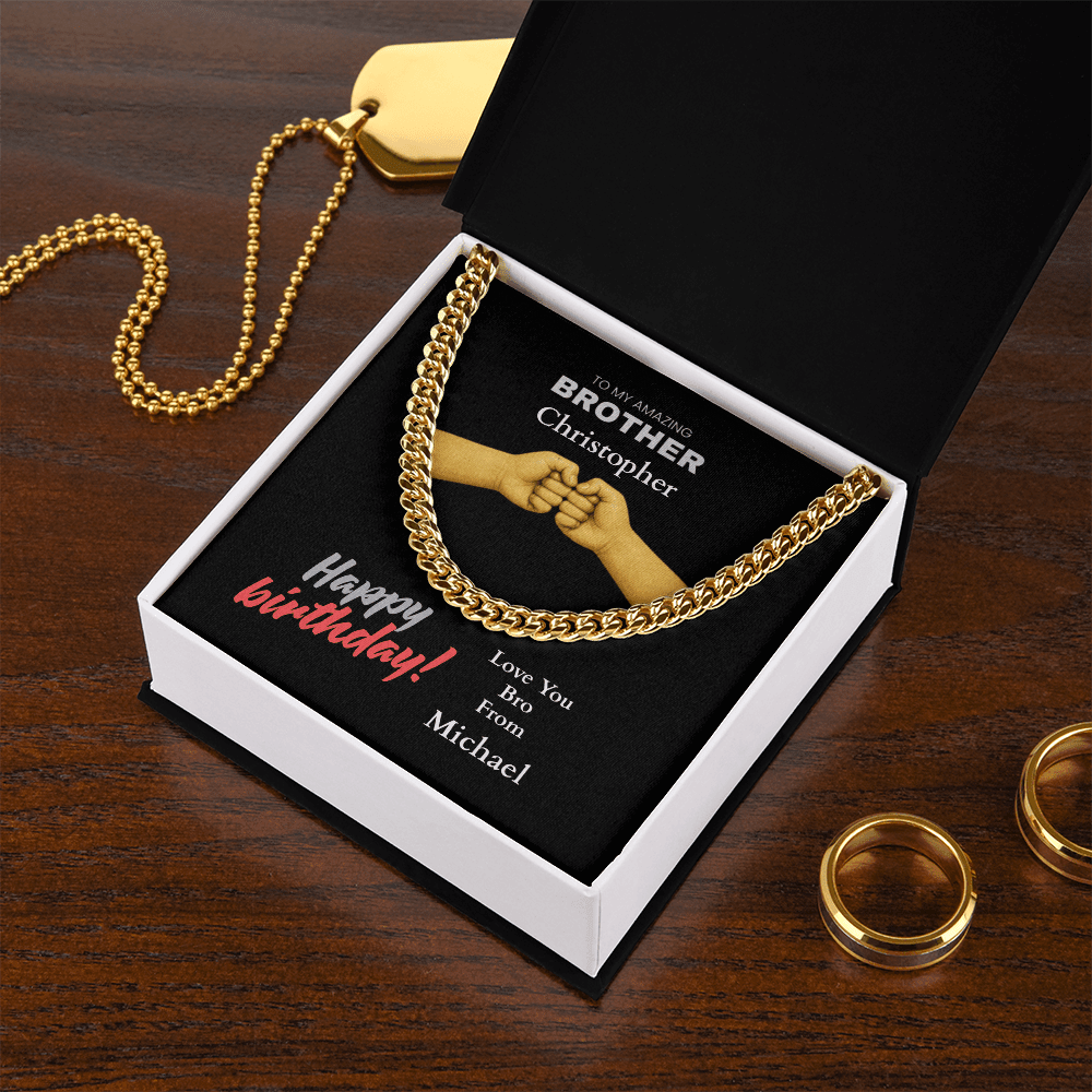 ShineOn-Fulfillment-Jewelry-Cuban-Link-Chain-Jewelry-necklace-in-14K-Yellow-Gold-Finish-in-Standard-Gift-Box-Mens-Chain-Necklace-Birthday-Gift-for-Brother.
