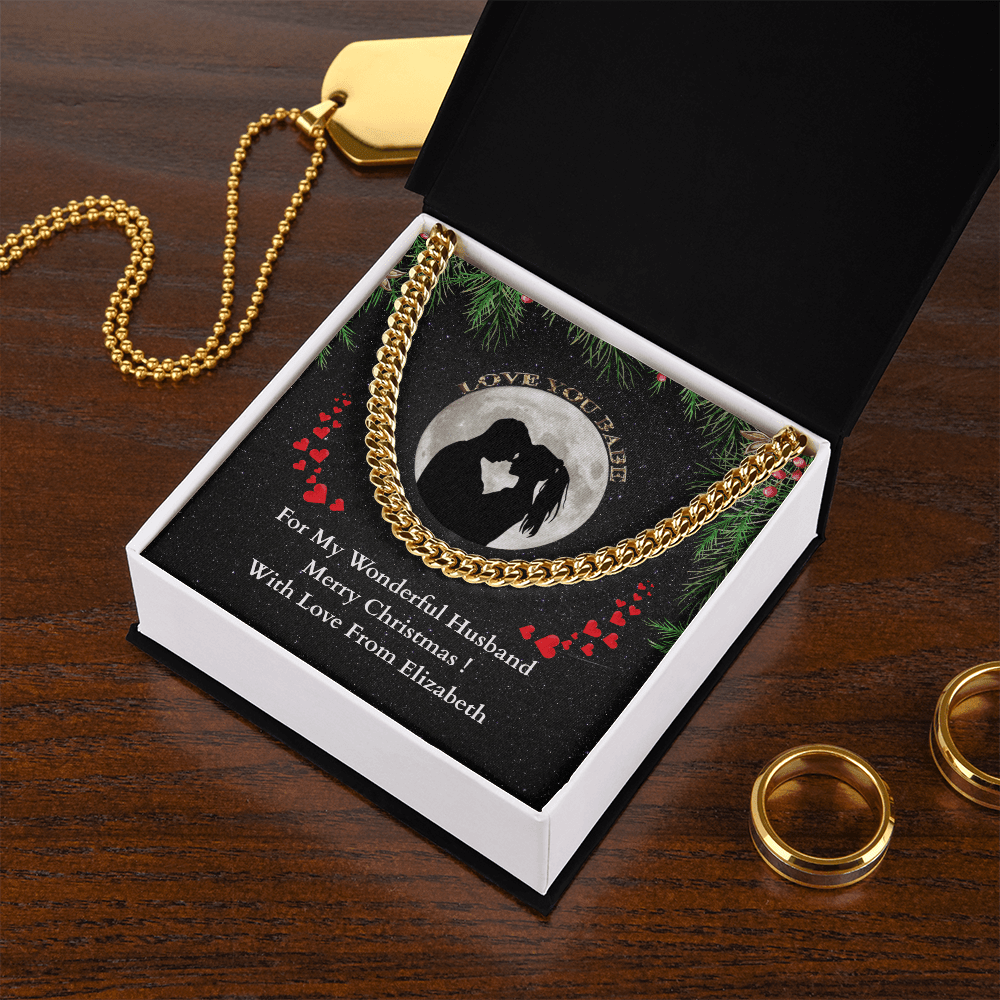 ShineOn-Fulfillment-Jewelry-14K-Yellow-Gold-Finish-Cuban-link-necklace-in-Standard-Gift-box-Mens-Chain-Necklace-gift-with-personalized-Christmas-gift-box-card.

