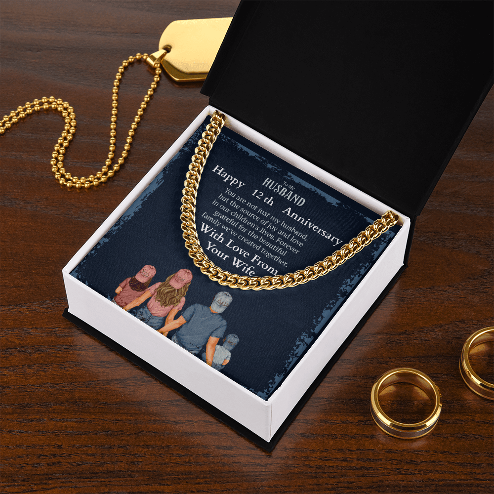 ShineOn-Fulfillment-Jewelry-18K-Yellow-Gold-Finish-Cuban-link-necklace-in-Standard-Gift-box-Anniversary-Necklace-Gift-for-Husband-from-wife.  