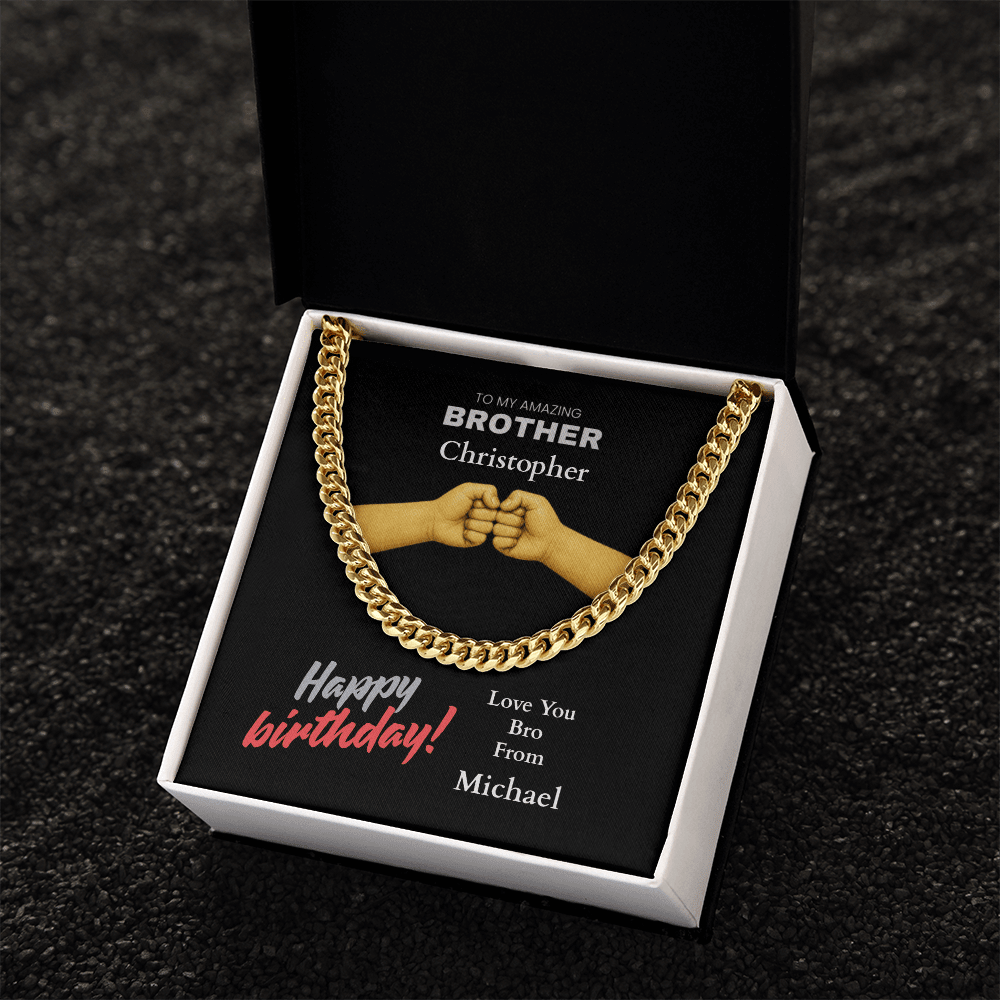 ShineOn-Fulfillment-Jewelry-Cuban-Link-Chain-Jewelry-necklace-in-14K-Yellow-Gold-Finish-in-Standard-Gift-Box-Mens-Chain-Necklace-Birthday-Gift-for-Brother.

