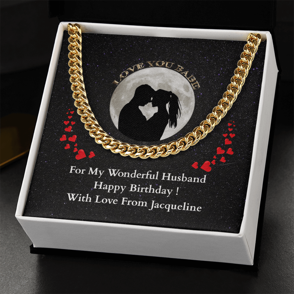 ShineOn-Fulfillment-Jewelry-14K-Yellow-Gold-Finish-Cuban-link-necklace-in-Standard-Gift-box-Mens-Chain-Necklace-gift-with-personalized-Birthday-gift-box-card.
