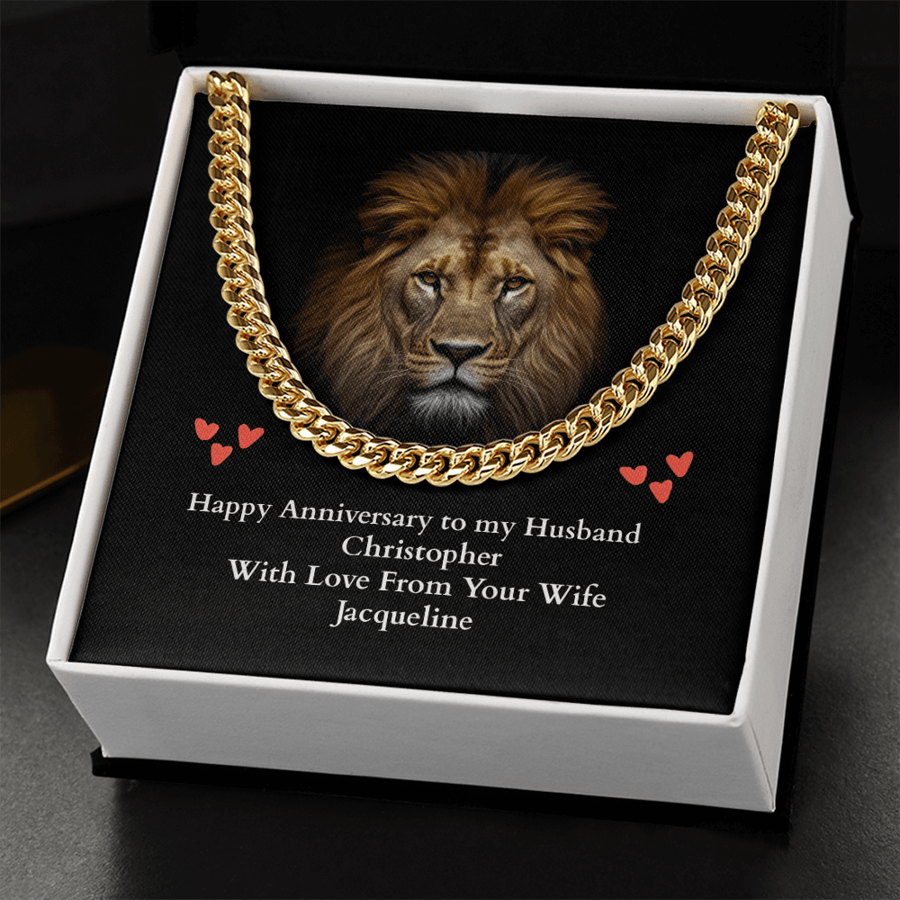 ShineOn-Fulfillment-Jewelry-in-Standard-Box-Cuban-Link-Chain-Jewelry-necklace-in-18K-Yellow-Gold-Finish-Anniversary-Gift-for-Husband-from wife