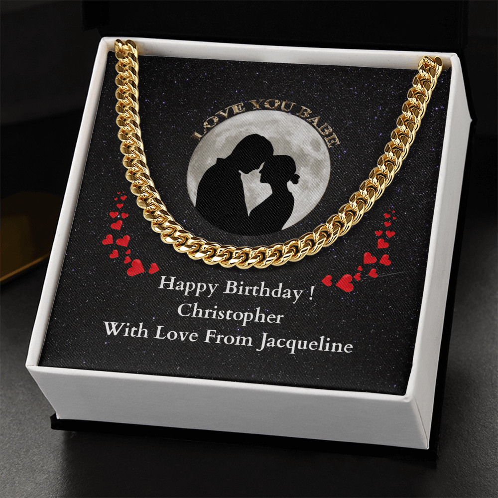 ShineOn-Fulfillment-Jewelry-14K-Yellow-Gold-Finish-Cuban-link-necklace-in-Standard-Gift-box-Mens-Chain-Necklace-gift-with-personalized-Birthday-gift-box-card.

