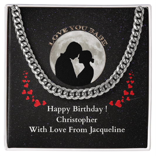 ShineOn-Fulfillment-Jewelry-Stainless-Steel-Cuban-link-necklace-in-Standard-Gift-box-Mens-Chain-Necklace-gift-with-personalized-Birthday-gift-box-card.

