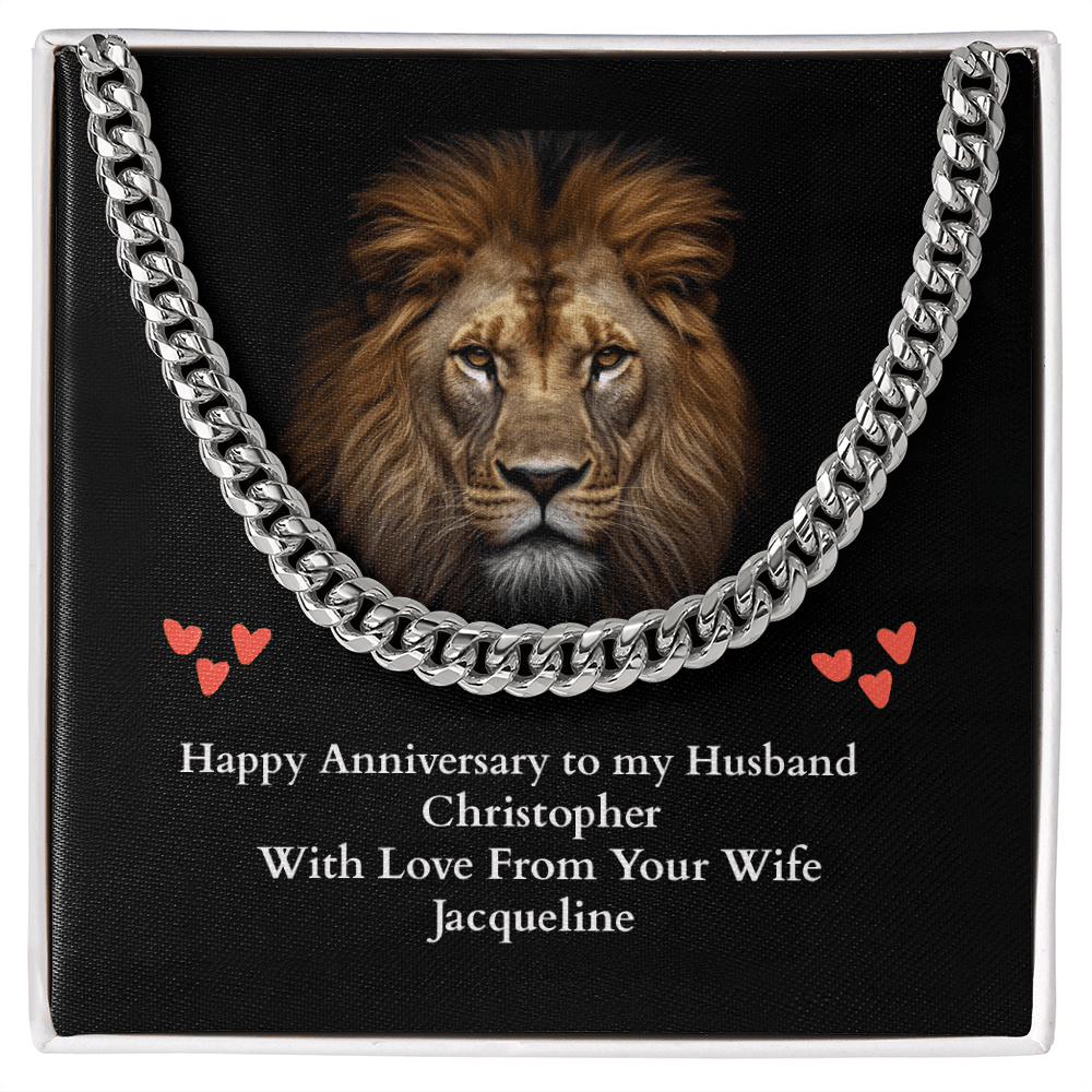 ShineOn-Fulfillment-Jewelry-in-Standard-Box-Cuban-Link-Chain-Jewelry-necklace-in-polished-stainless-steel-Anniversary-Gift-for-Husband-from-wife 