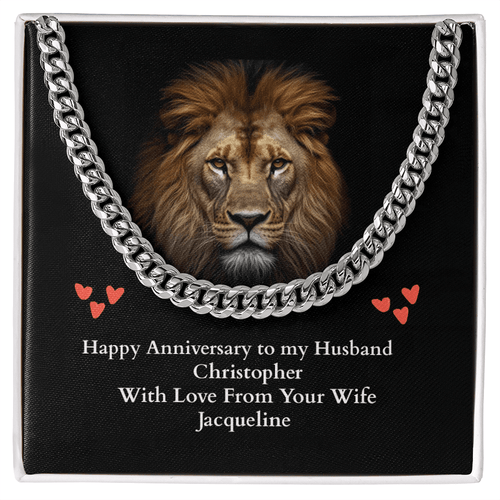 ShineOn-Fulfillment-Jewelry-in-Standard-Box-Cuban-Link-Chain-Jewelry-necklace-in-polished-stainless-steel-Anniversary-Gift-for-Husband-from-wife 