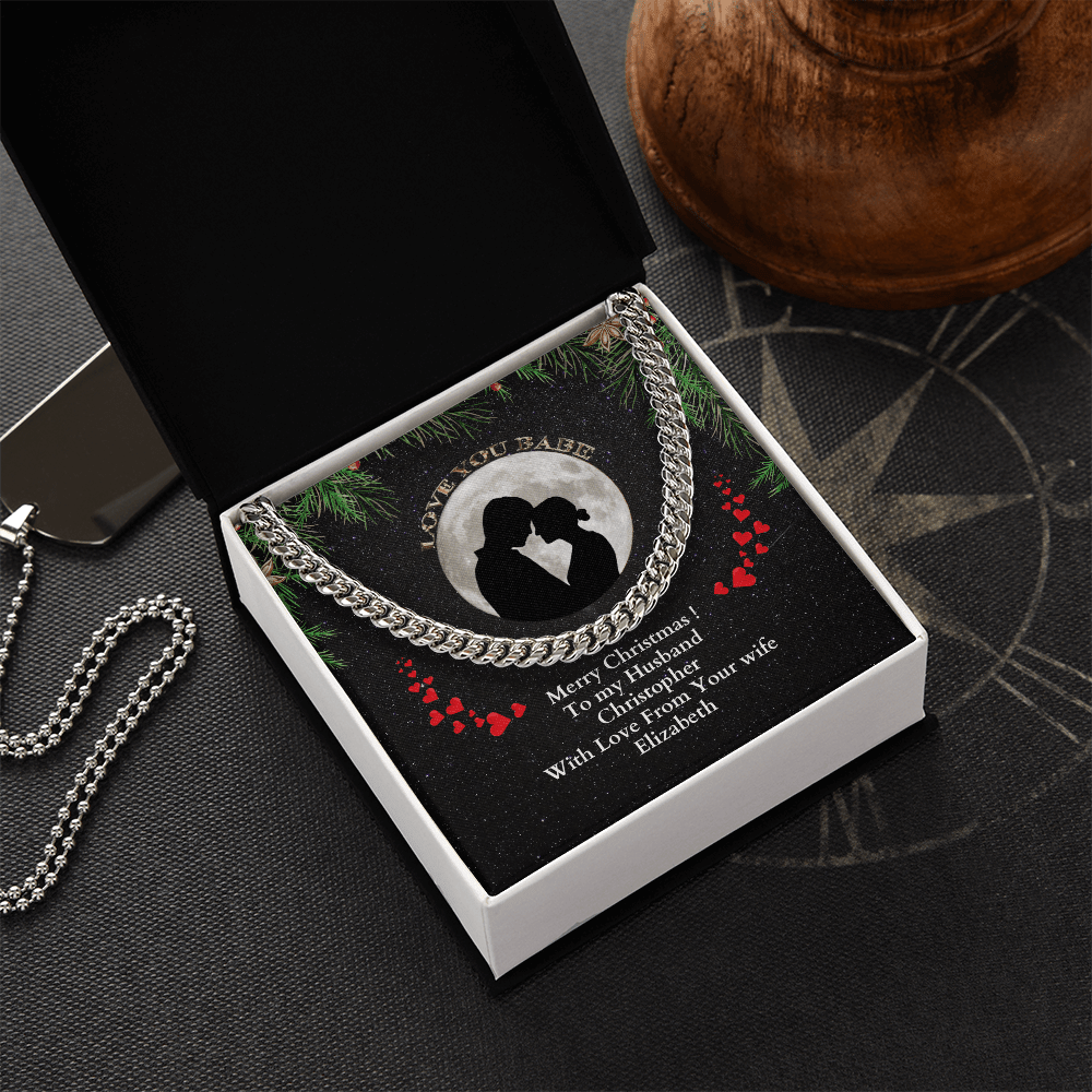 ShineOn-Fulfillment-Jewelry-Stainless-Steel-Cuban-link-necklace-in-Standard-Gift-box-Mens-Chain-Necklace-gift-with-personalized-Christmas-gift-box-card.

