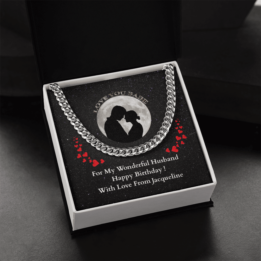 ShineOn-Fulfillment-Jewelry-Stainless-Steel-Cuban-link-necklace-in-Standard-Gift-box-Mens-Chain-Necklace-gift-with-personalized-Birthday-gift-box-card.