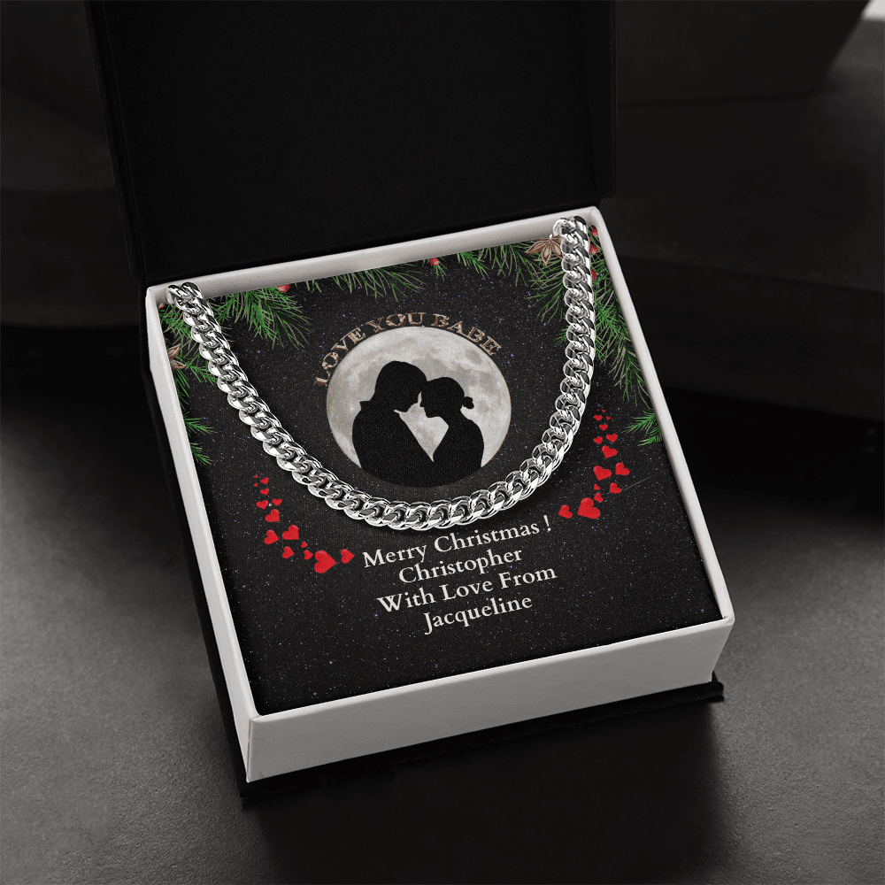 ShineOn-Fulfillment-Jewelry-Cuban-Link-Chain-Jewelry-necklace-in-polished-stainless-steel--in-Standard-Gift-Box-Mens-Chain-Necklace-Christmas-Gift-for-Boyfriend.
