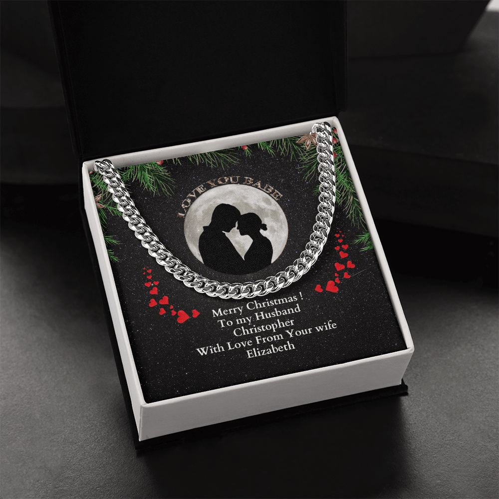 ShineOn-Fulfillment-Jewelry-Stainless-Steel-Cuban-link-necklace-in-Standard-Gift-box-Mens-Chain-Necklace-gift-with-personalized-Christmas-gift-box-card.


