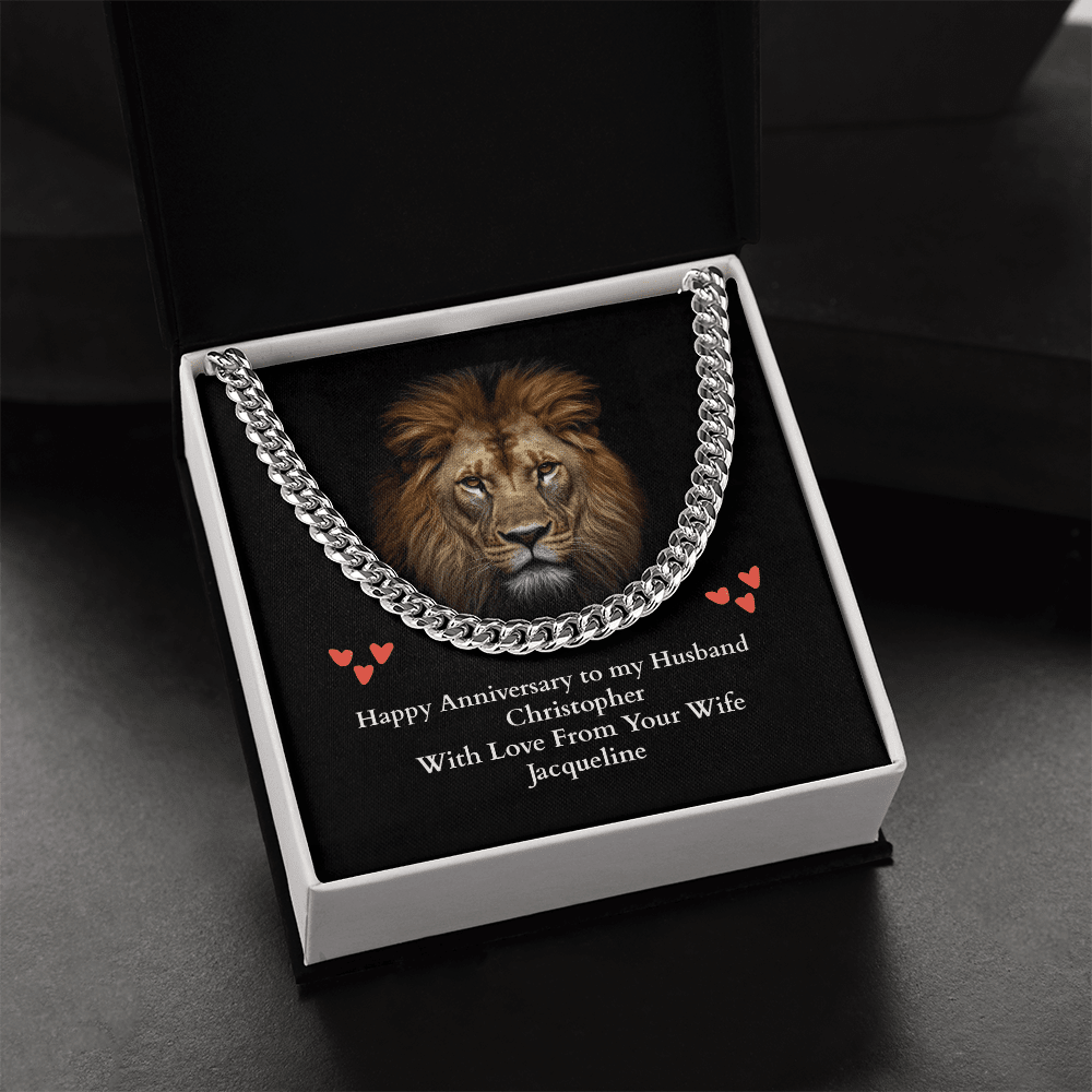 ShineOn-Fulfillment-Jewelry-in-Standard-Box-Cuban-Link-Chain-Jewelry-necklace-in-polished-stainless-steel-Anniversary-Gift-for-Husband-from-wife 