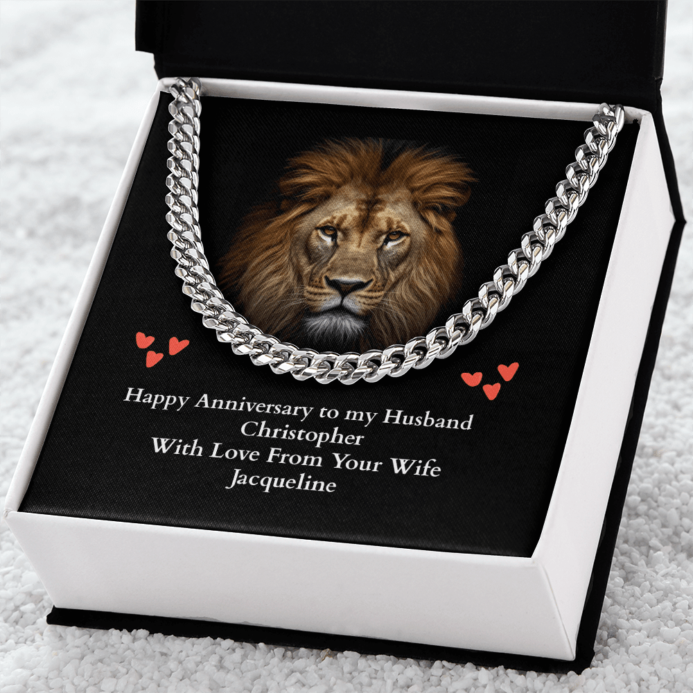 ShineOn-Fulfillment-Jewelry-in-Standard-Box-Cuban-Link-Chain-Jewelry-necklace-in-polished-stainless-steel-Anniversary-Gift-for-Husband-from-wife 