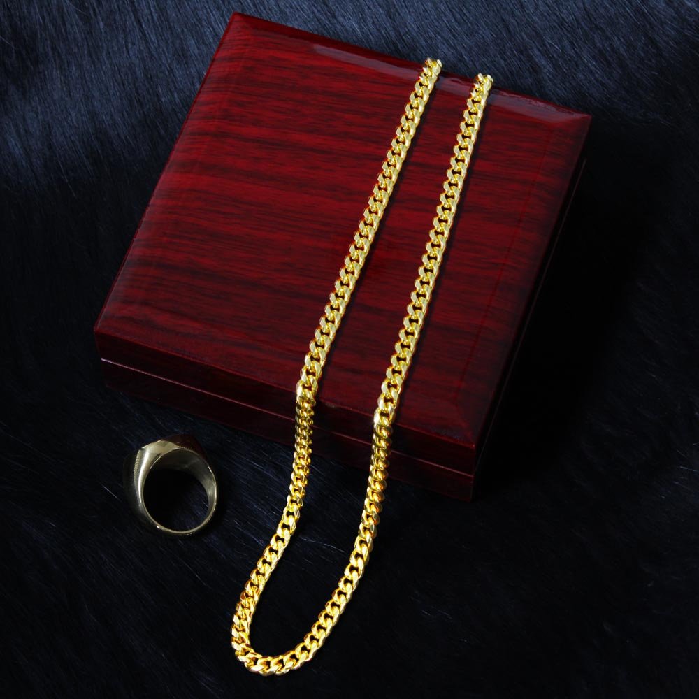 ShineOn-Fulfillment-Jewelry-14K-Yellow-Gold-Finish-Cuban-link-necklace-in-Luxury-Gift-box-Mens-Chain-Necklace-gift-with-personalized-Christmas-gift-box-card.
