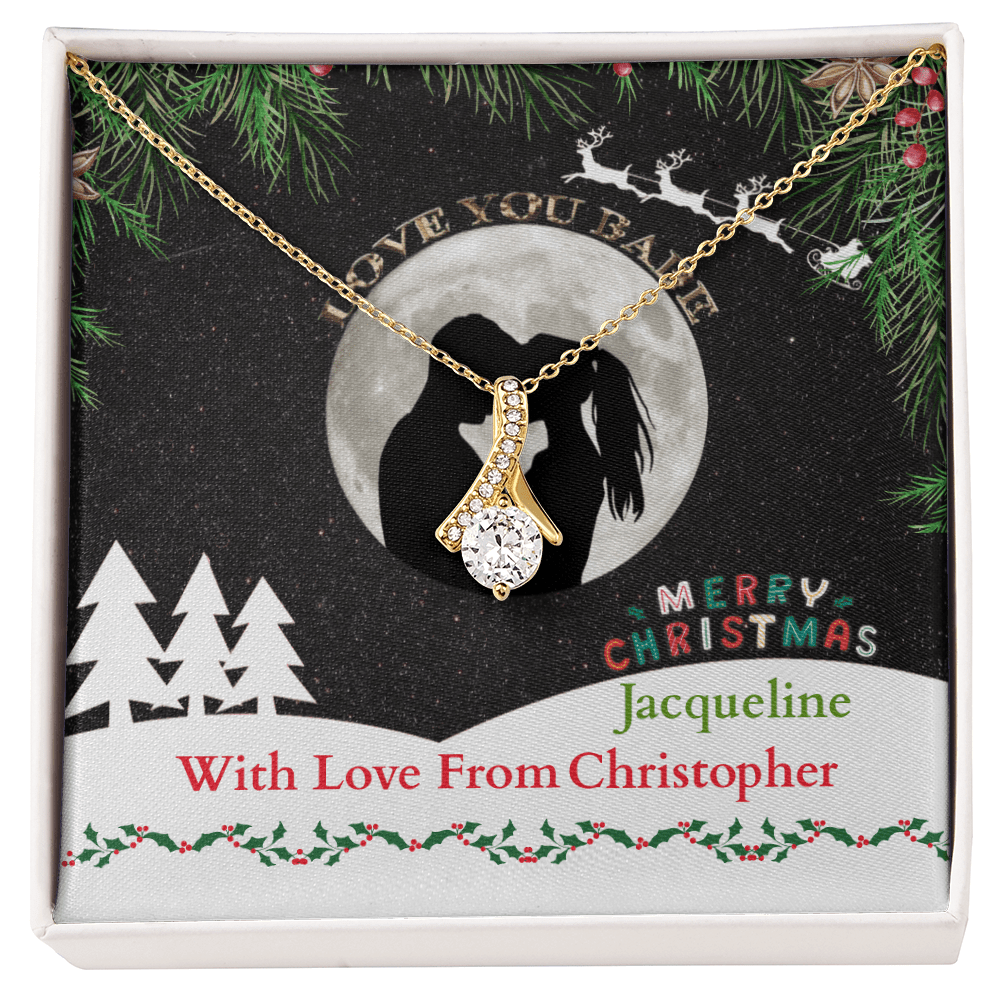 ShineOn-Fulfillment-Jewelry-18k-Yellow-Gold-Finish-Alluring-beauty-pendant-Necklace-in-Standard-Gift-Box-Christmas-necklace-gift-for girl.
