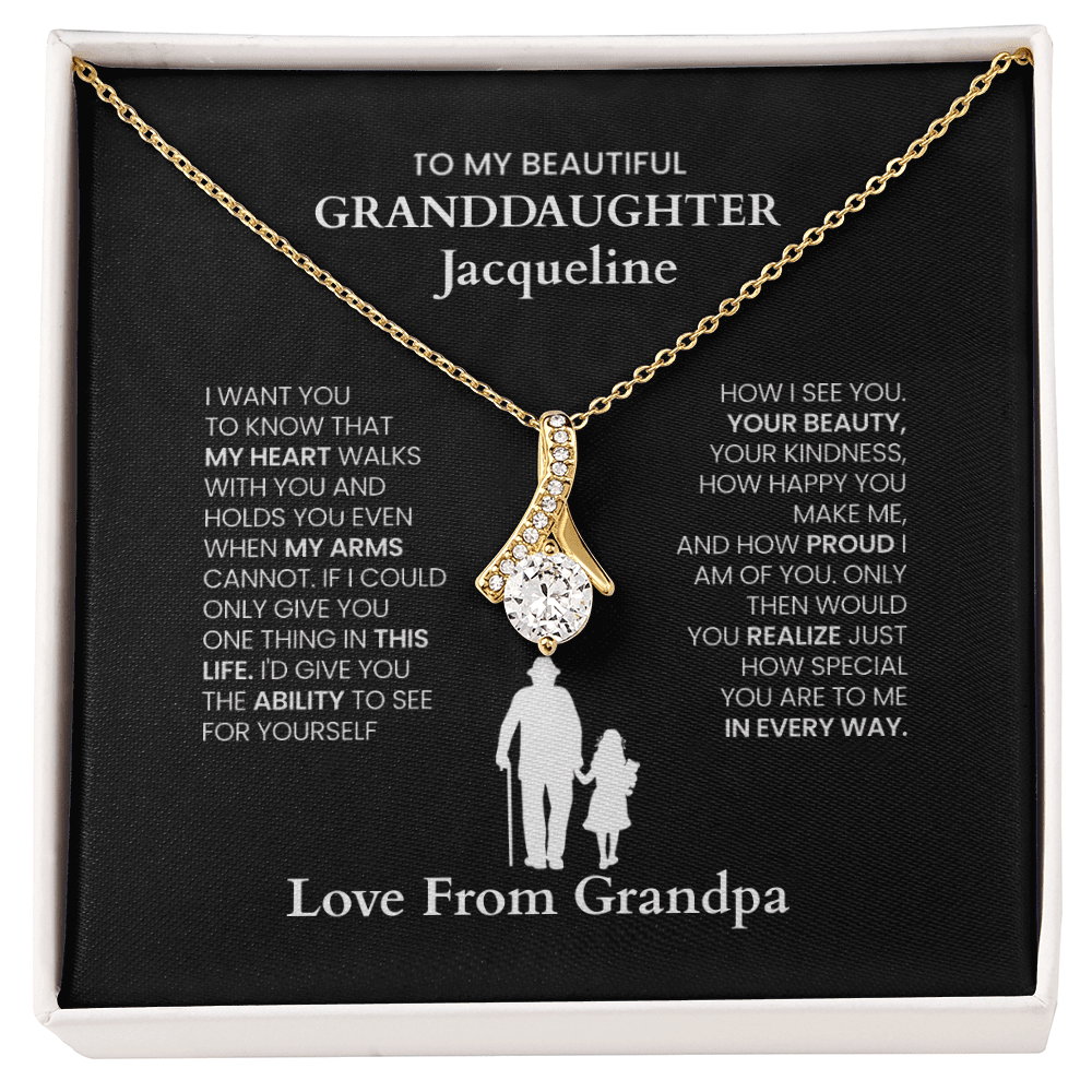 ShineOn-Fulfillment-Jewelry-18K-Yellow-Gold-Finish-Alluring-Beauty-Pendant-necklace-in-Standard-Gift-Box-Necklace-gift-for- Granddaughter-with-Personalized-gift-box-card.

