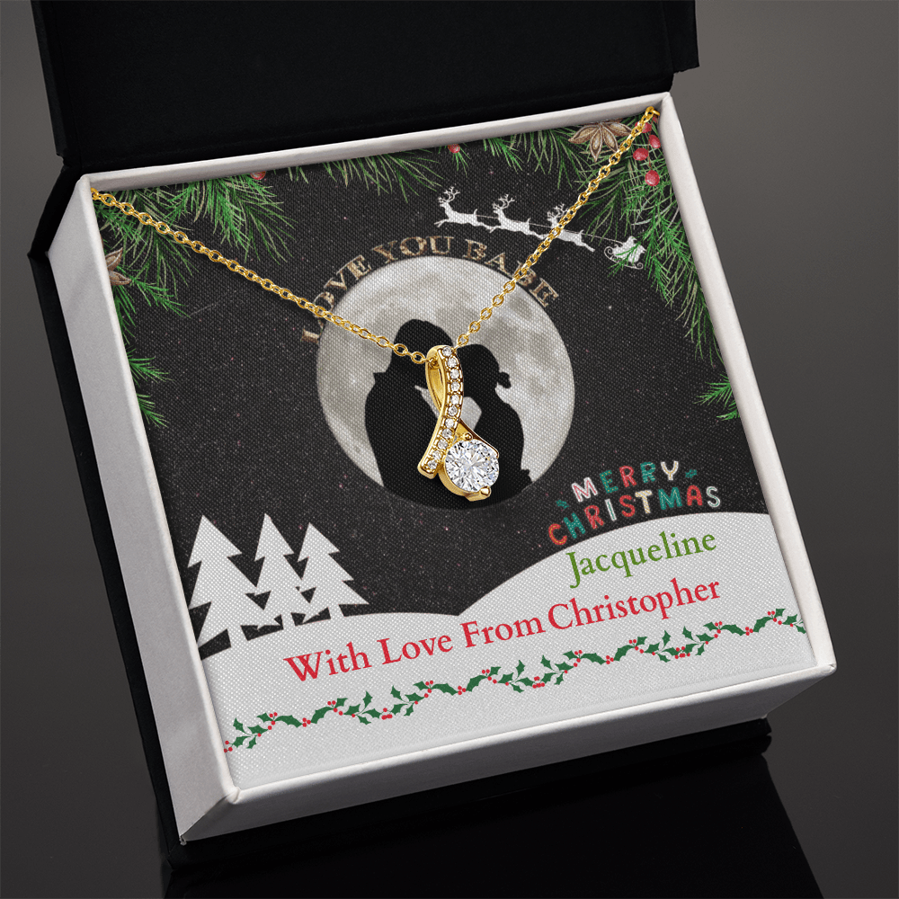 ShineOn-Fulfillment-Jewelry-18k-Yellow-Gold-Finish-Alluring-beauty-pendant-Necklace-in-Standard-Gift-Box-Christmas-necklace-gift-for girl.
