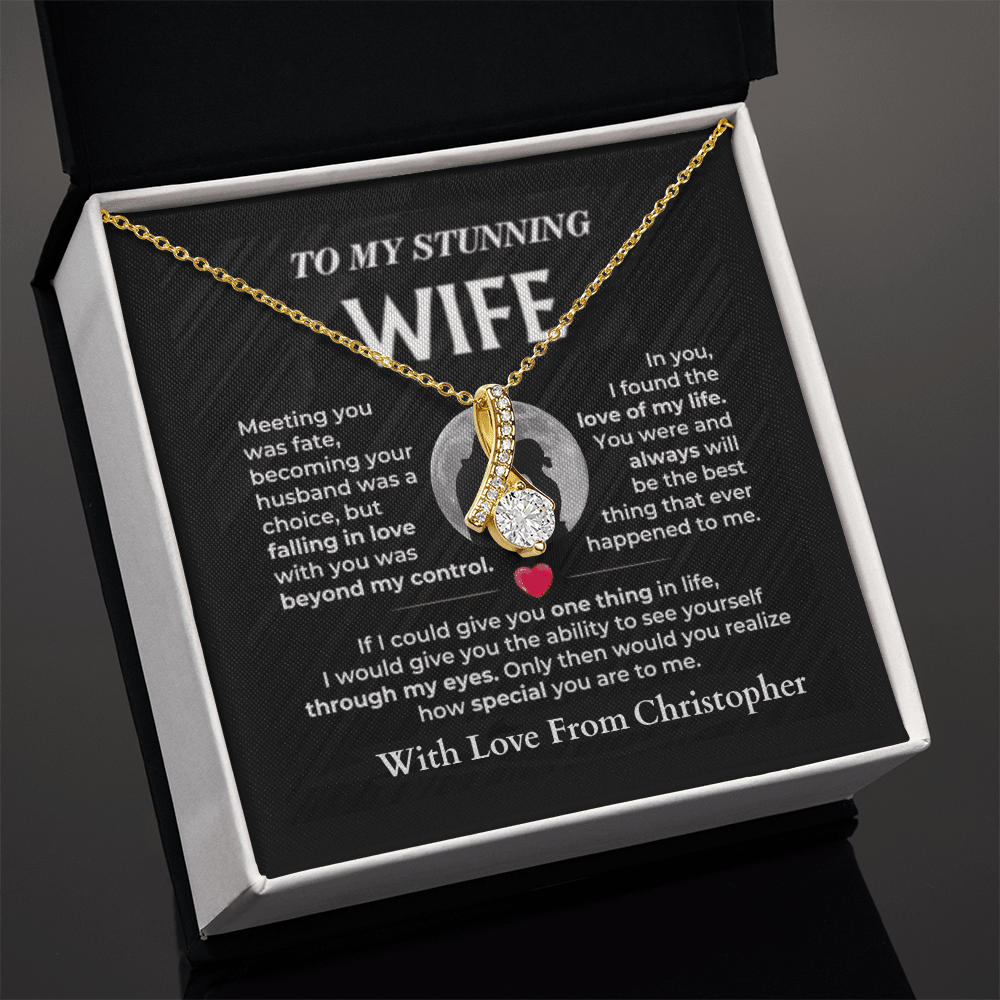 
ShineOn-Fulfillment-Jewelry-18K-Yellow-Gold-Finish-Alluring-Beauty-Pendant-necklace-in-Standard-Gift-Box-Necklace-Gift-for-Wife-with-Personalized-gift-box-card.