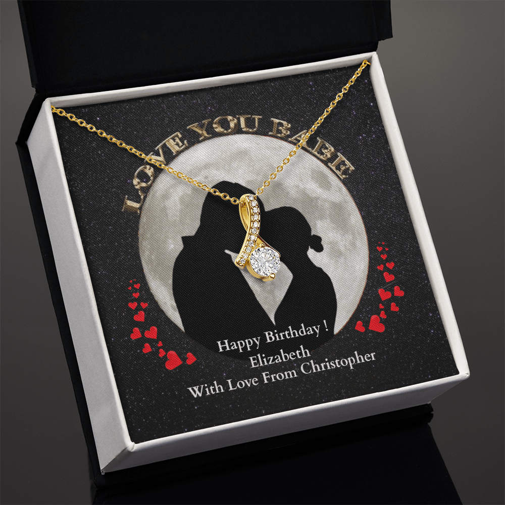 ShineOn-Fulfillment-Jewelry-18K-Yellow-Gold-Finish-Alluring-Beauty-Pendant-necklace-in-Standard-Gift-Box-Birthday-Necklace-for-Girlfriend-with-Personalized-gift-box-card. 
