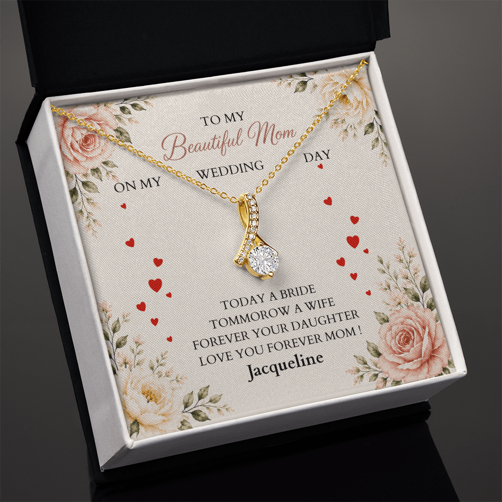 ShineOn-Fulfillment-Jewelry-18K-Yellow-Gold-Finish-Alluring-Beauty-Pendant-necklace-in-Standard-Gift-Box-Wedding Gift-for-Mother-of-the-Bride-with-Personalized-gift-box-card. 