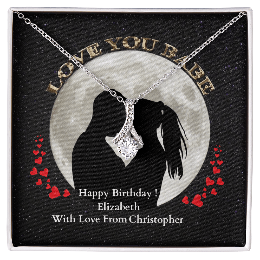 ShineOn-Fulfillment-Jewelry-14k-White-Gold-Finish-Alluring-Beauty-Pendant-necklace-in-Standard-Gift-Box-Birthday-Necklace-for-Girfriend-with-Personalized-gift-box-card. 
