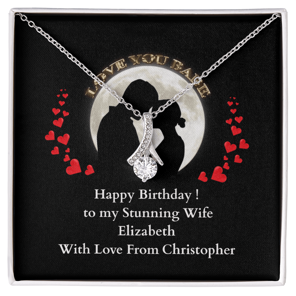 ShineOn-Fulfillment-Jewelry-14k-White-Gold-Finish-Alluring-Beauty-Pendant-necklace-in-Standard-Gift-Box-Birthday-Necklace-for-Wife-with-Personalized-gift-box-card. 

