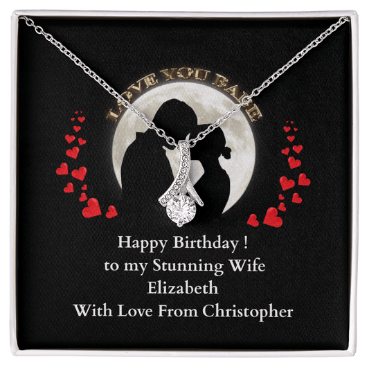 ShineOn-Fulfillment-Jewelry-14k-White-Gold-Finish-Alluring-Beauty-Pendant-necklace-in-Standard-Gift-Box-Birthday-Necklace-for-Wife-with-Personalized-gift-box-card. 


