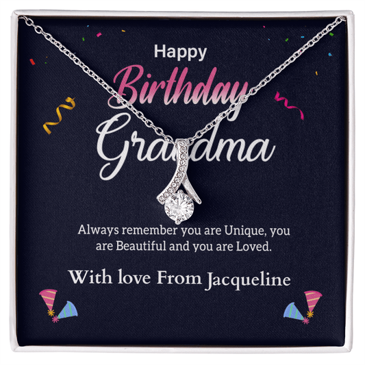 ShineOn-Fulfillment-Jewelry-14k-White-Gold-Finish-Alluring-Beauty-Pendant-necklace-in-Standard-Gift-Box-Birthday-Necklace-Gift-for-Grandma-with-Personalized-gift-box-card.