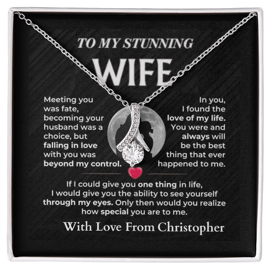 ShineOn-Fulfillment-Jewelry-14k-White-Gold-Finish-Alluring-Beauty-Pendant-necklace-in-Standard-Gift-Box-Necklace-Gift-for-Wife-with-Personalized-gift-box-card. 


