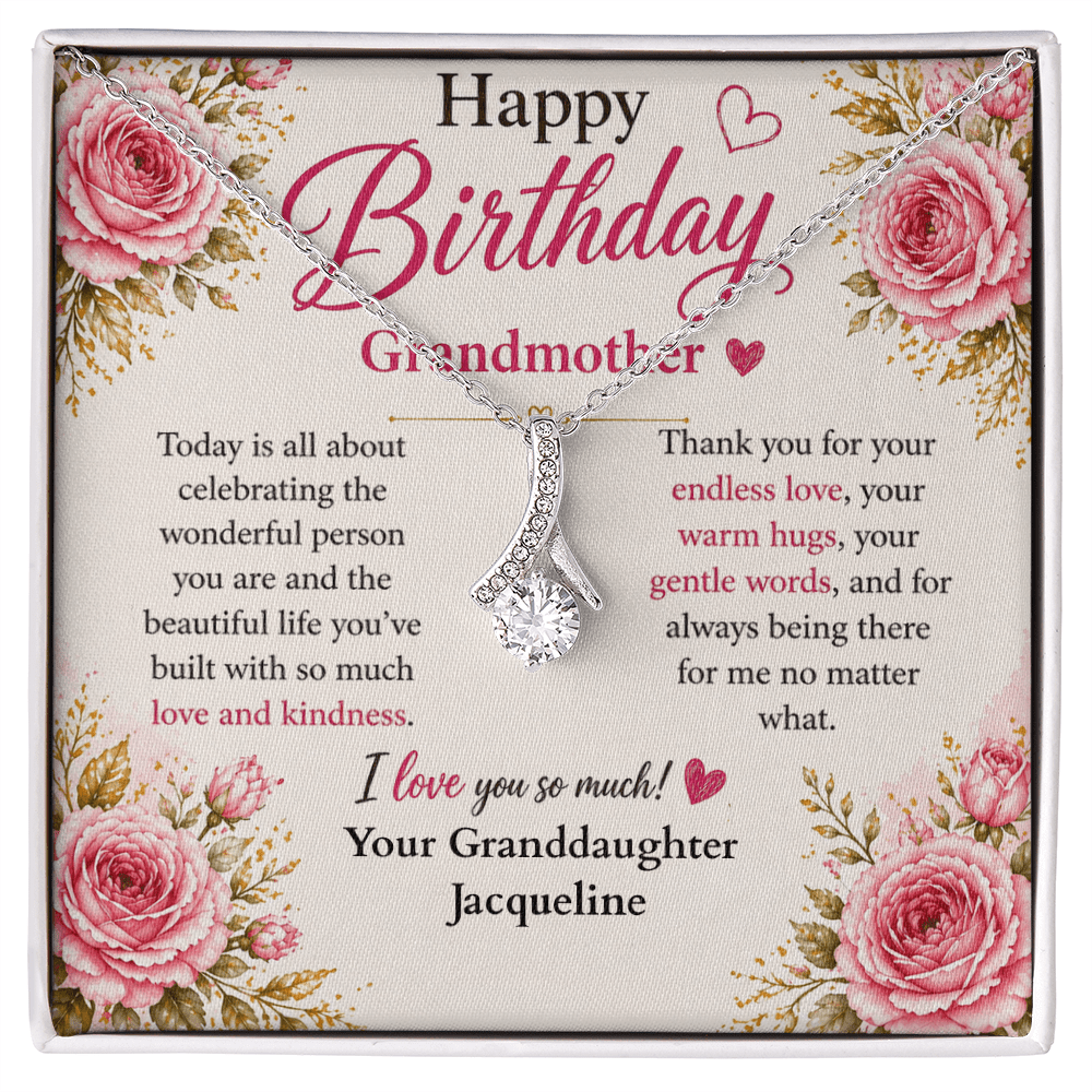 ShineOn-Fulfillment-Jewelry-14k-White-Gold-Finish-Alluring-Beauty-Pendant-necklace-in-Standard-Gift-Box-Birthday-Necklace-for-Grandmother-from-Granddaughter-with-Personalized-gift-box-card.

