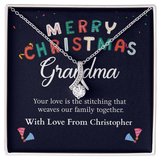 ShineOn-Fulfillment-Jewelry-14k-White-Gold-Finish-Alluring-Beauty-Pendant-necklace-in-Standard-Gift-Box-Necklace-Christmas-Gift-for-Grandmother-with-Personalized-gift-box-card.  